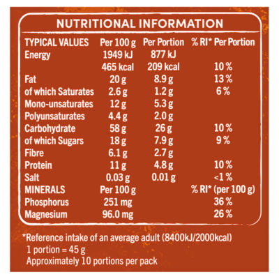 Country Crisp Chunky Nut Breakfast Cereal 450g thumbnail 4