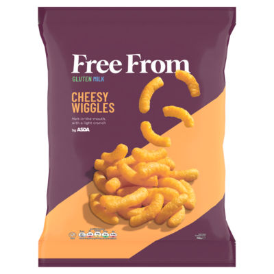 ASDA Free From Cheesy Wiggles 150g