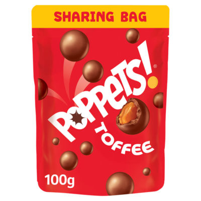 Milk Choc Coated Chewy Toffee 100g