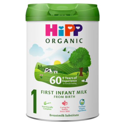 HiPP Organic 1 First Infant Baby Milk Powder Formula From Birth