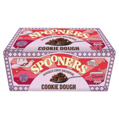 Double Choc Brownie Cookie Dough (2 x 75g) 150g thumbnail 2