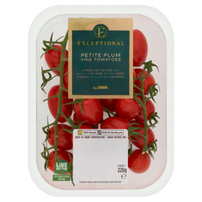 Petite Plum Vine Tomatoes 220g thumbnail 2
