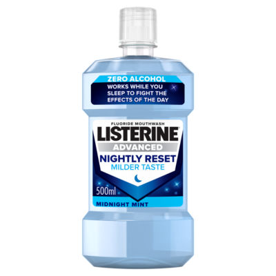 Advanced Nightly Reset Zero Alcohol Mouthwash 500ml thumbnail 2