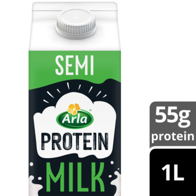 Protein Semi Skimmed Milk 1L thumbnail 2
