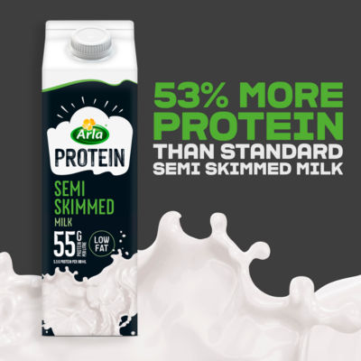 Protein Semi Skimmed Milk 1L thumbnail 4