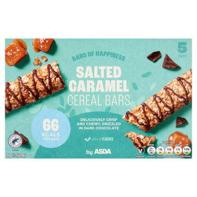 Salted Caramel Cereal Bars 19g thumbnail 2
