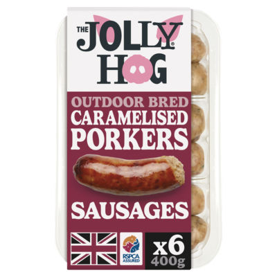 6 British Pork Sausages with Caramelised Red Onions 400g thumbnail 2
