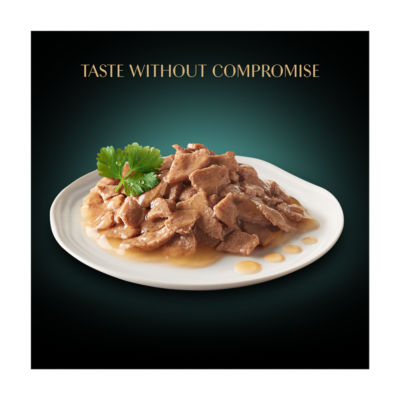 ® Fresh & Fine Adult Wet Cat Food Tuna and Cod in Gravy 6x50g Pouches thumbnail 4