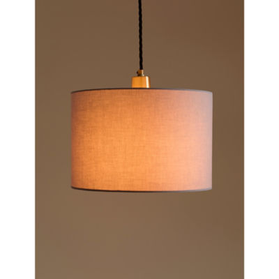 Linen-Effect Cylinder Shade thumbnail 3