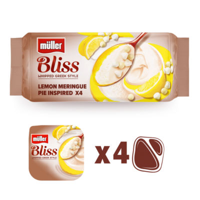 Bliss Whipped Greek Yogurt with Lemon Meringue Pie
