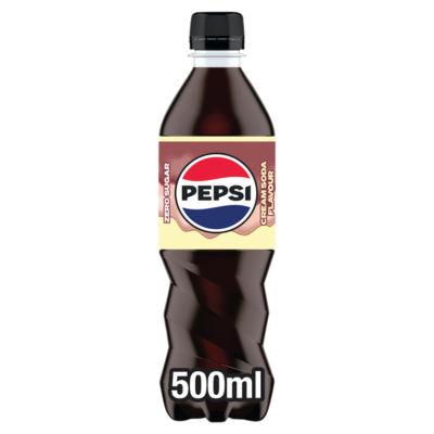 Cola Zero Sugar Cream Soda Flavour Bottle 500ml