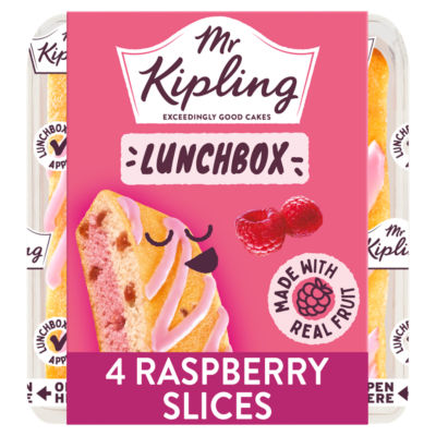 Mr Kipling Raspberry Lunchbox Slices