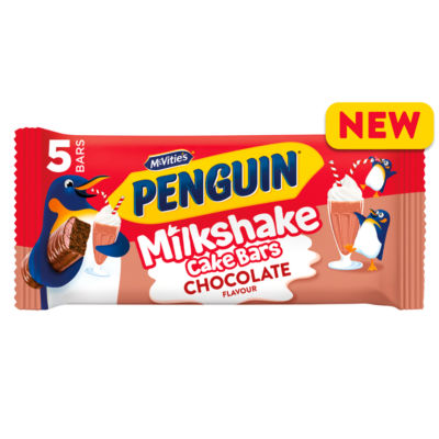 Penguin 5 Chocolate Flavour Milkshake Cake Bars thumbnail 2
