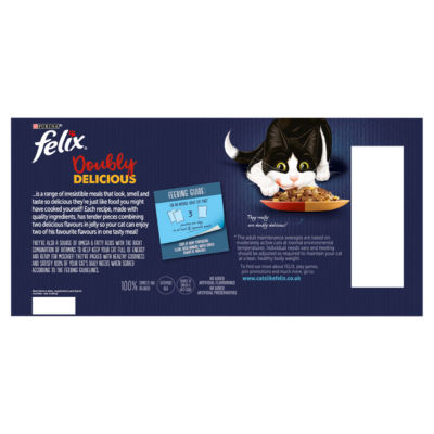 FELIX Doubly Delicious Countryside Selection Wet Cat Food 40x85g thumbnail 3