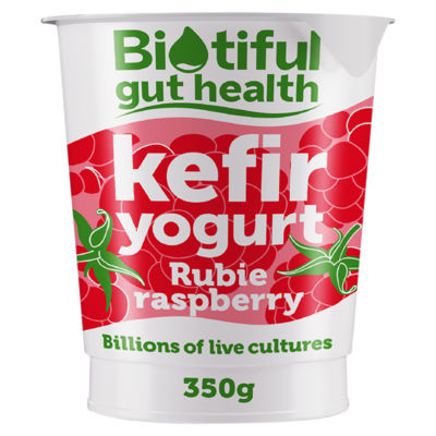 Gut Health Kefir Yogurt Rubie Raspberry 350g thumbnail 2