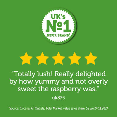 Gut Health Kefir Yogurt Rubie Raspberry 350g thumbnail 4