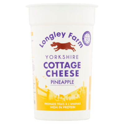Yorkshire Pineapple Cottage Cheese 250g