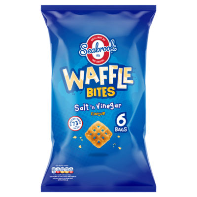 Salt 'N Vinegar Flavour Waffle Bites 6 x 16g thumbnail 2