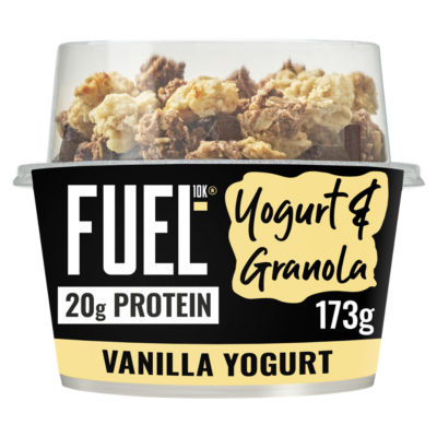 High Protein Vanilla Yogurt & Chocolate Granola Breakfast Pot 173g thumbnail 2
