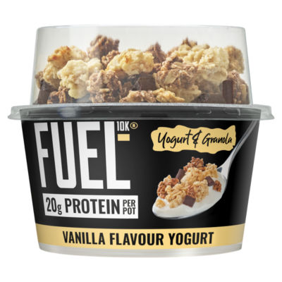 High Protein Vanilla Yogurt & Chocolate Granola Breakfast Pot 173g thumbnail 4