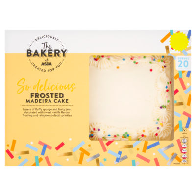 The BAKERY at ASDA Frosted Madeira Cake