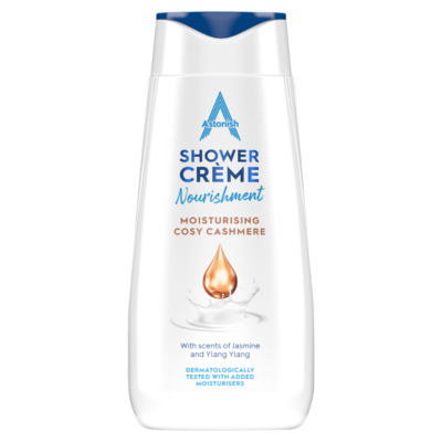 Astonish Shower Crème Nourishment Moisturising Cosy Cashmere 400ml