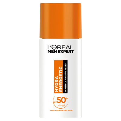 L'Oréal Men Expert Hydra Energetic Daily SPF50+ Invisible Fluid 50ML thumbnail 2