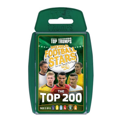 Top Trumps World Football Stars Top 200 Top Trumps - Pack 5