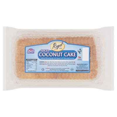 Sliced Coconut Cake