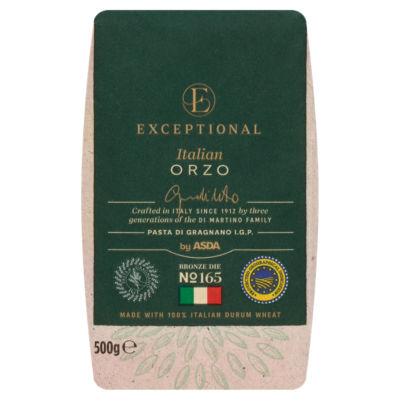 Exceptional by ASDA Italian Orzo 500g