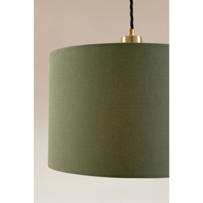 Linen-Effect Cylinder Shade thumbnail 4