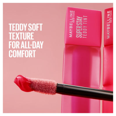 Maybelline Liquid Lipstick Super Stay Teddy Tint, Blurred Matte, Baby Tee, 5ml thumbnail 3