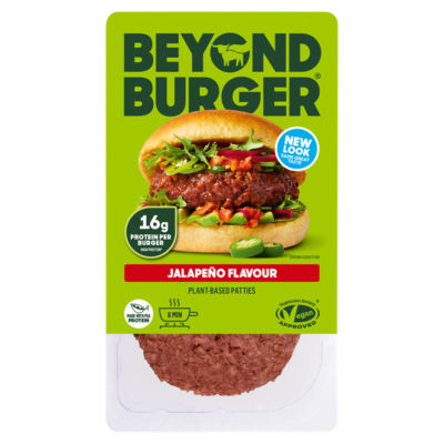 Beyond Burger Jalapeño Flavour Plant-Based Patties 2 x 100g (200g)