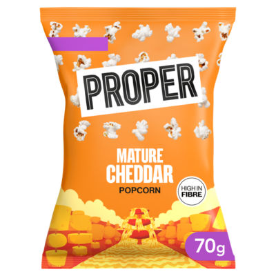 Mature Cheddar Popcorn 70g