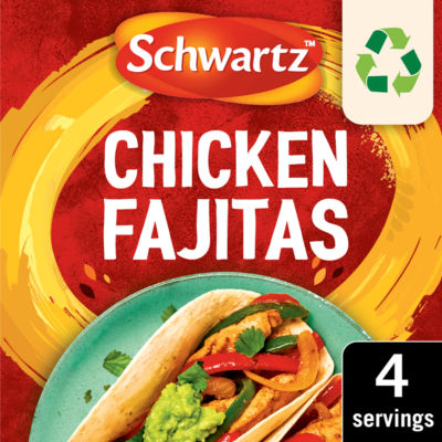 Schwartz Authentic Chicken Fajita Recipe Mix