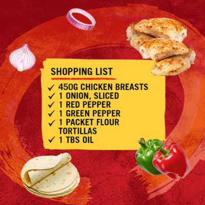 Chicken Fajitas Recipe Mix 35g thumbnail 4
