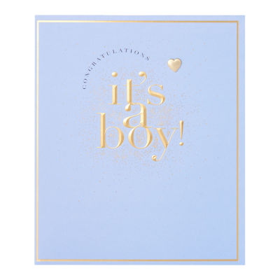Boy Birth Congratulations Card thumbnail 2