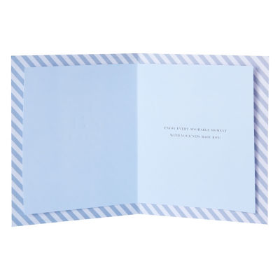 Boy Birth Congratulations Card thumbnail 3