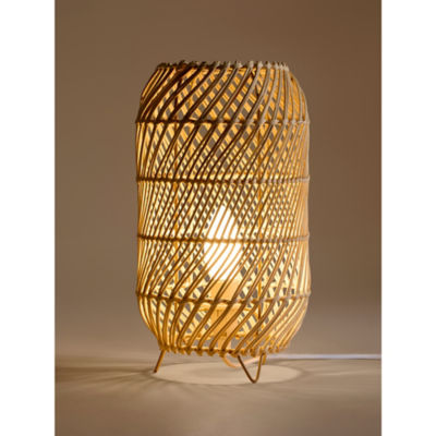 Natural Rattan Table Lamp thumbnail 3