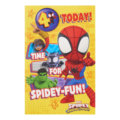 4th Birthday Card thumbnail 2