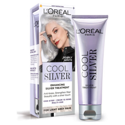Cool Silver Pearly White