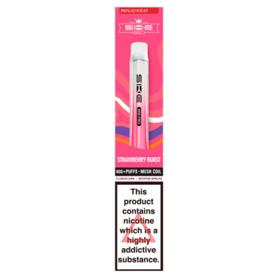 600 Pro Strawberry Burst Prefilled Pod Kit 20mg/ml