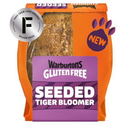 Warburtons Gluten Free Seeded Tiger Bloomer