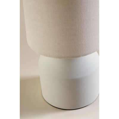 Small Ceramic Table Lamp Cream thumbnail 4