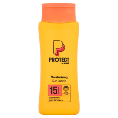 Protect by ASDA Moisturising Sun Lotion Medium SPF15 200ml