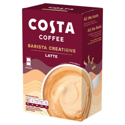 Coffee Barista Creations Latte Coffee 6 x 17g (102g) thumbnail 3