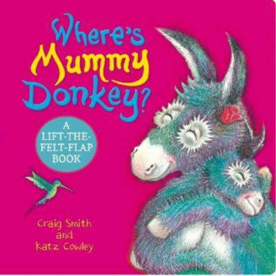 Where's Mummy Donkey? Felt Flaps (CBB) - Craig Smith thumbnail 2