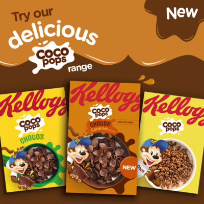 Coco Pops Chocos Caramel Breakfast Cereal 430g thumbnail 4