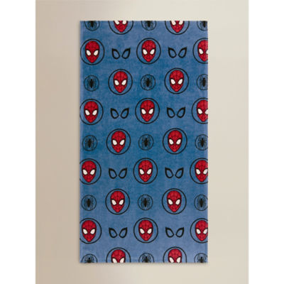 Marvel Spider-Man Blue Cotton Towel & Bath Mat thumbnail 3