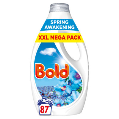 Bold Spring Awakening Liquid Laundry Detergent 87 Washes 2.697l
